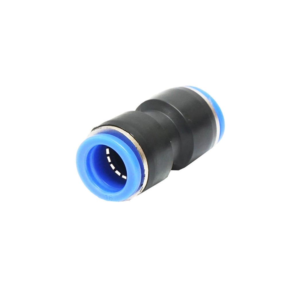 Connettore rapido dritto per tubo flessibile fi 16mm