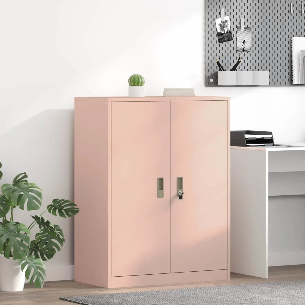 Armadio Rosa 80 x 40 x 105 cm Acciaio