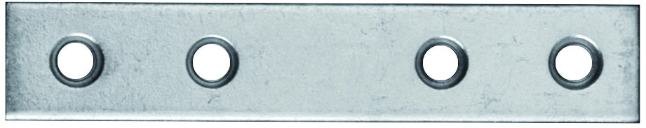 LASTRINA DIRITTA INOX 100 PZ. 4 fori mm.60