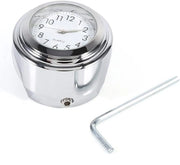 Orologio da Guida per Motocicletta - Acqua Resistente - Precisione dell'Ora - Bianco