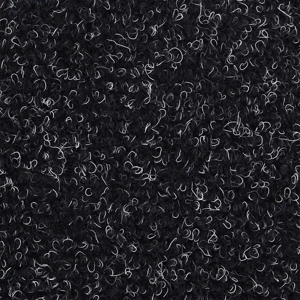 Tappetini per scale autoadesivi 20 pz 65x21x4 cm neri semicircolari grandi 3365645