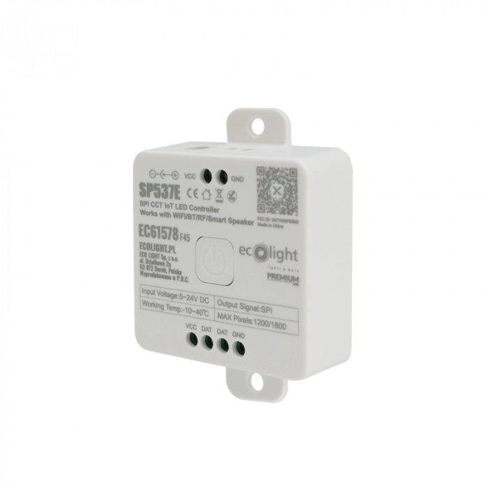 Controllore LED CCT IC WiFi RF BT 12A 5-24V SD-2 Ecolight