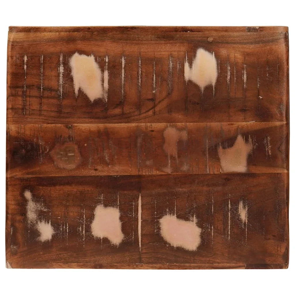 Tavoli da annidamento 2 pcs Marrone Legno Recuperato Massello 4104560