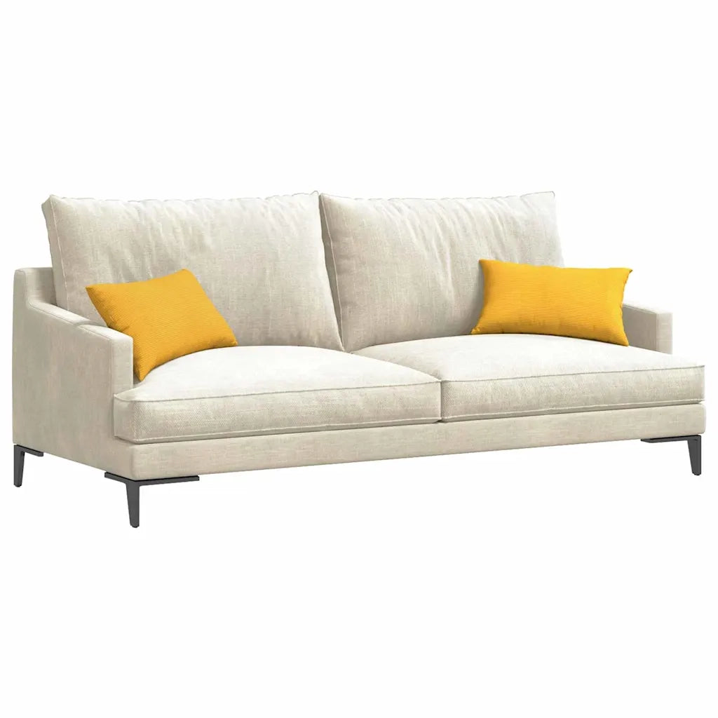 Cuscini da Divano 2 pcs Giallo Chiaro 50 x 30 cm 42013651
