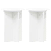 Supporto per piante | Sostegno per piante 2 pz Bianco ?29,5 x 40 cm