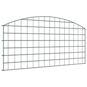 Set di Recinzione per Stagno 5 pcs Verde 100 x 50 cm Acciaio 42017313