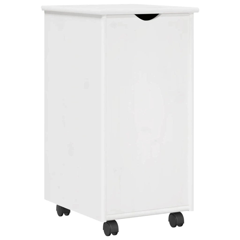 Mobile con Ruote con ruota Bianco 34 x 39 x 65,5 cm 42028357