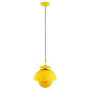 Lampada a sospensione moderna gialla E27 15W RUNO Alfa
