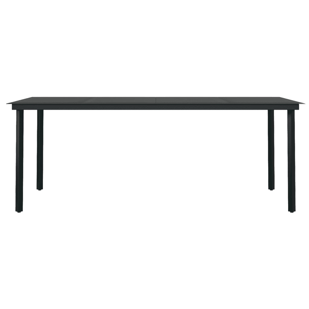 Set da Pranzo da Giardino 9 pz con Cuscini Grigio 3099464
