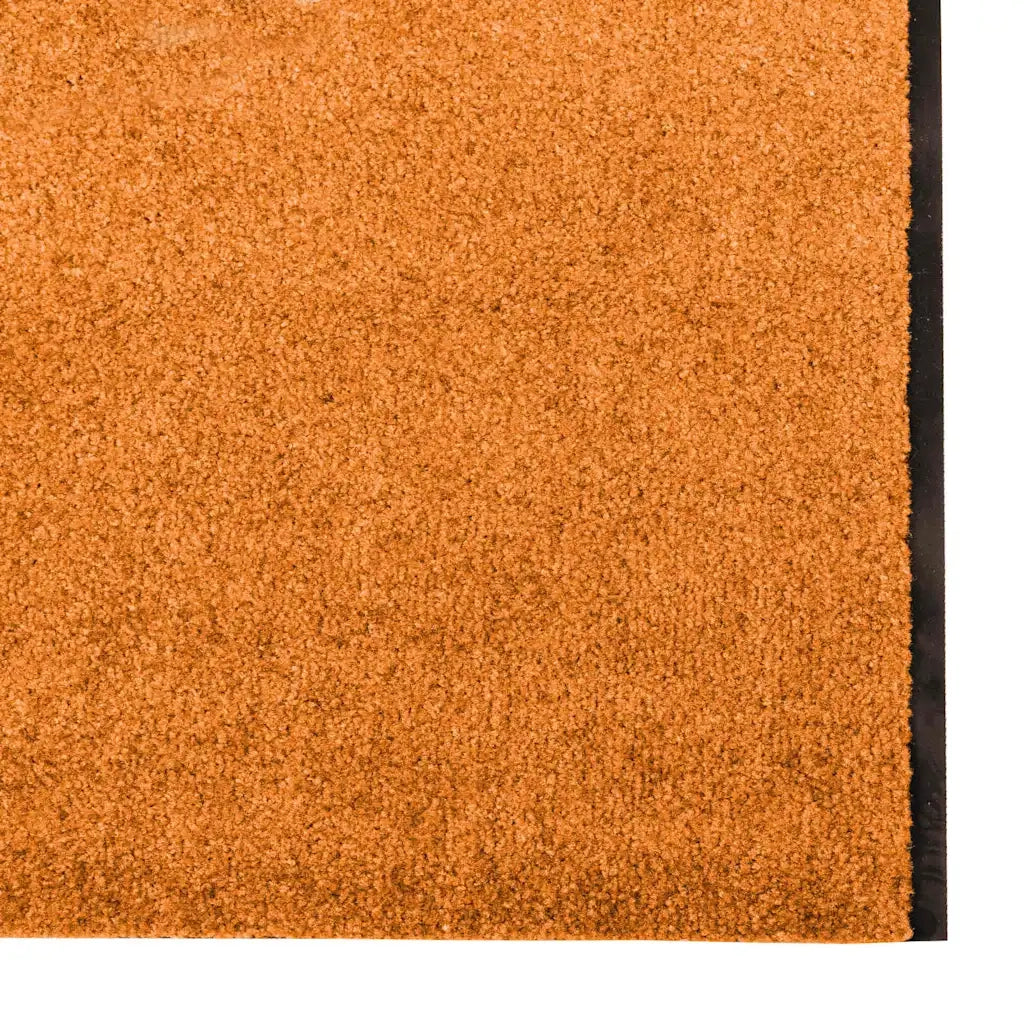 Tappetino Altro Arancione e Nero 120 x 400 cm Poliammide e PVC 4100748