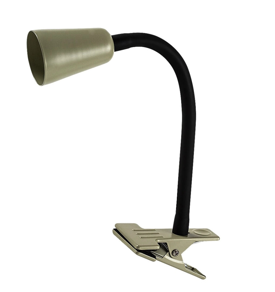 Lampada da scrivania Aldo 1xGU10 nera/khaki Rabalux
