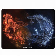 Trade Shop - Tappetino Poggiapolso Tappeto Pc Gaming Mouse Pad Serie Fireice Maxtech G-mpad05 -