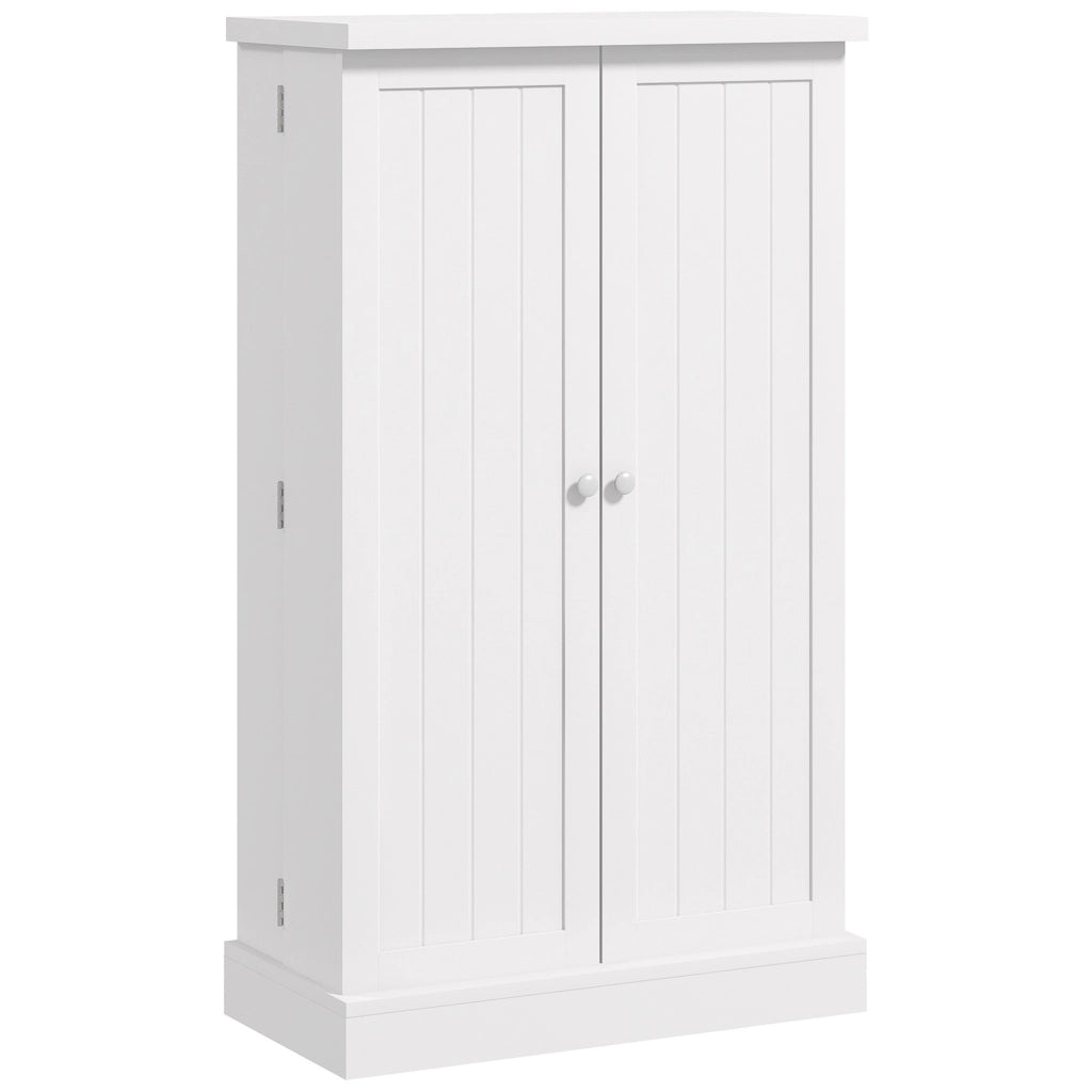 Armadio Cucina con Ripiani e Ante ¨C Minimal ¨C 60x30x104 cm Bianco