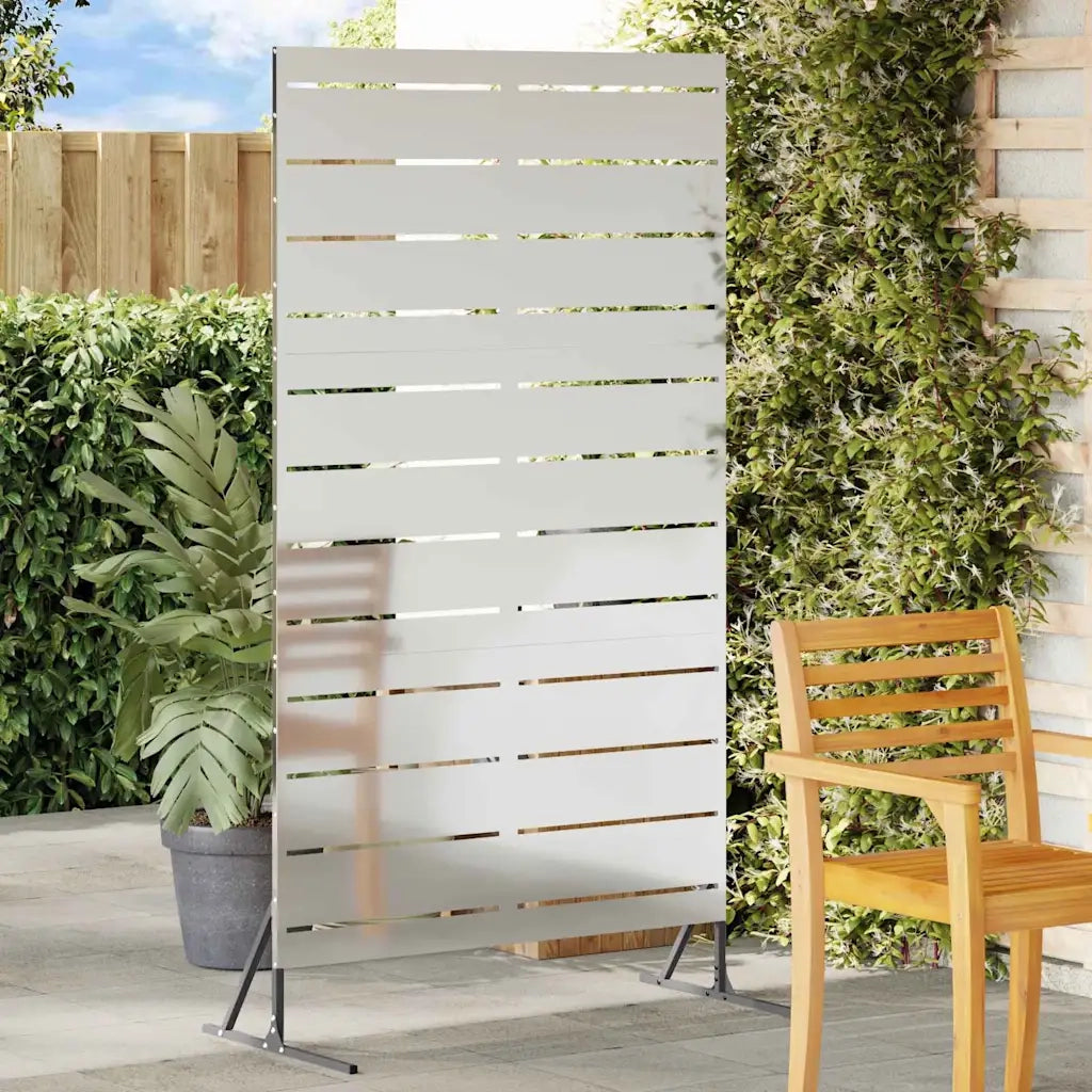 Schermo per Privacy Grigio 100 x 50 x 180 cm Acciaio 868568