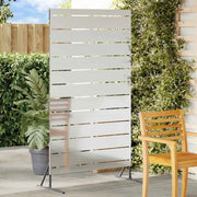 Schermo per Privacy Grigio 100 x 50 x 180 cm Acciaio 868568