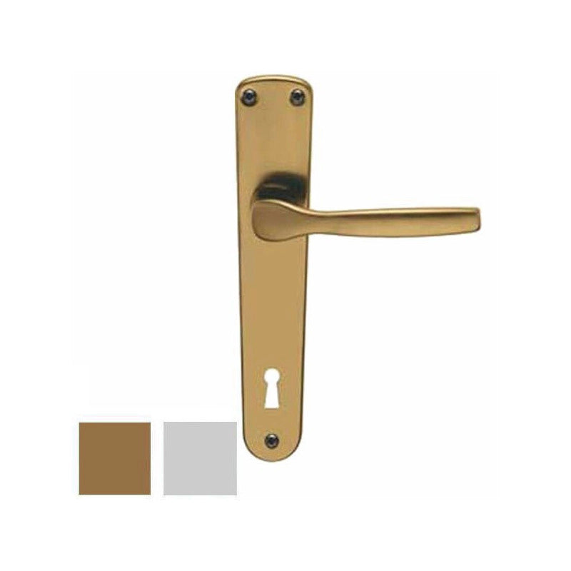 Maniglia Ginevra All Arg Placca 8X90 Brialma