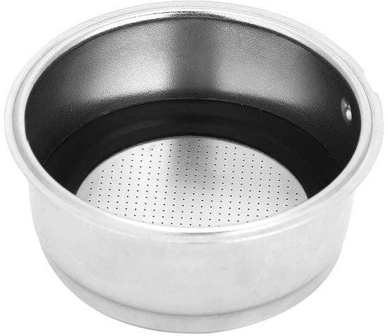 Filtro per caffè riciclabile - Mandrino in acciaio inossidabile - Filtro per caffè per portafiltro - Accessori per caffè - Facile da pulire - Mandrino per filtro per caffè