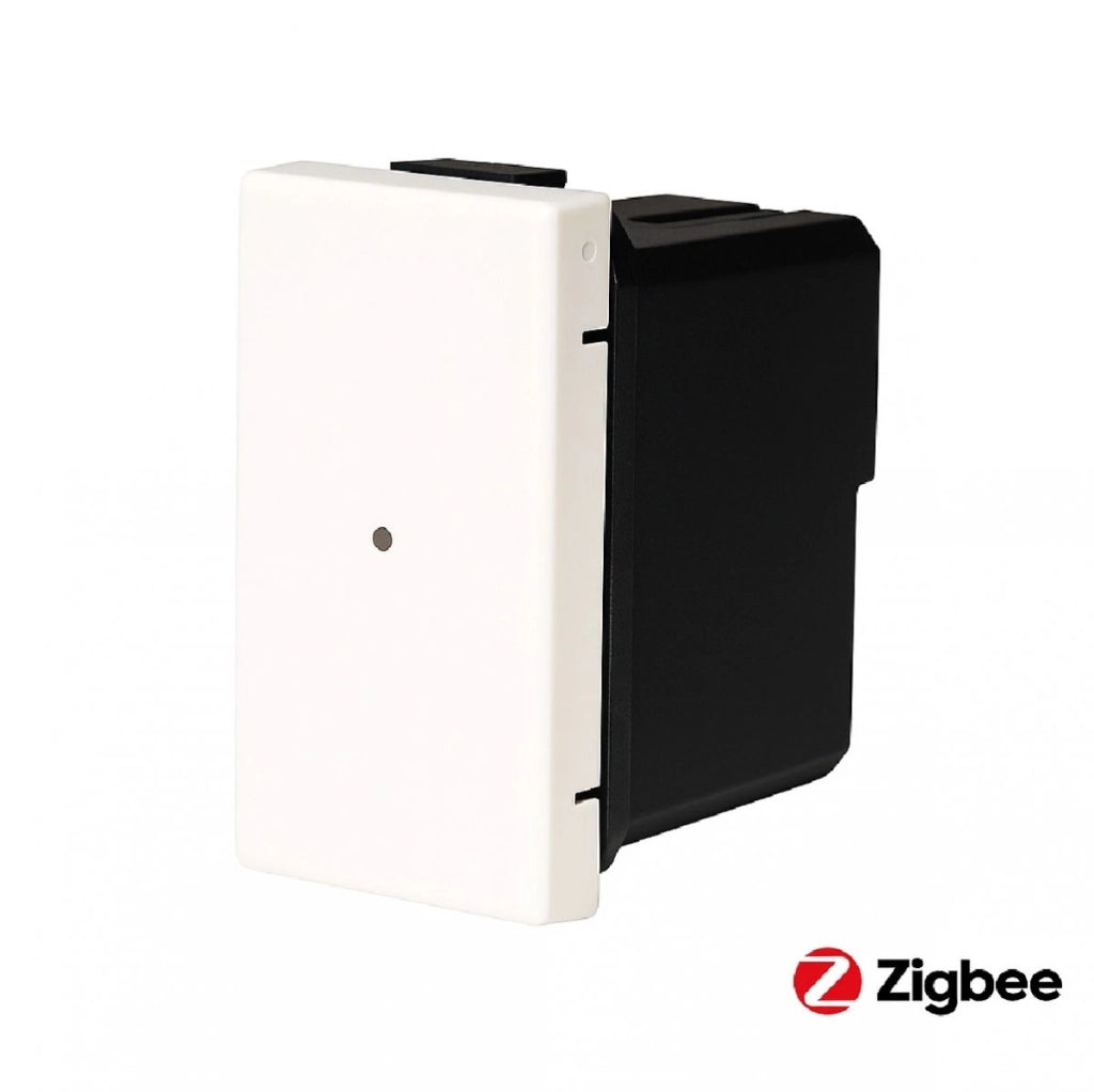 Interruttore Smart Connesso ZigBee Bianco Compatibile con Bticino Matix MTZB0801