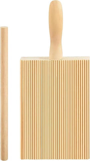 Fattore di Gnocchi in Legno con Stuzzicadenti e Manico