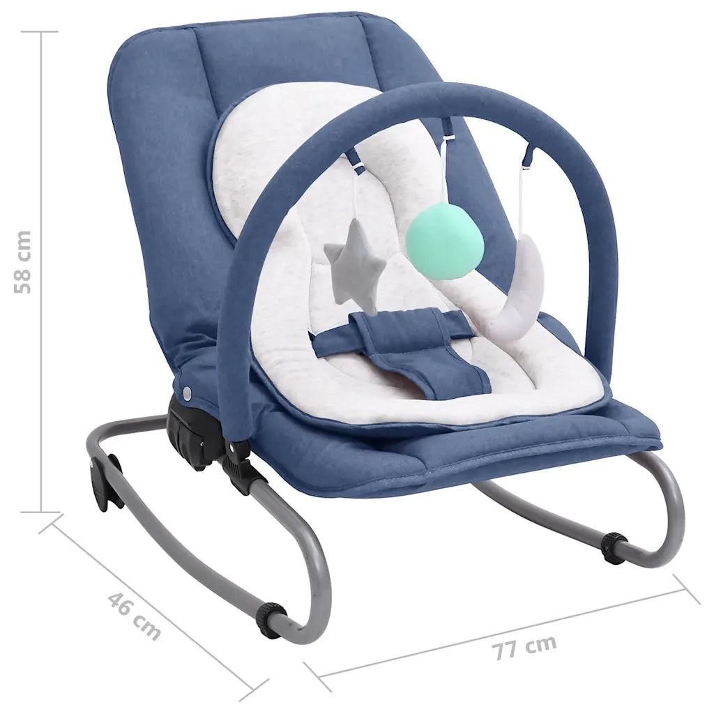 Sdraietta per Neonato Blu Marino in Acciaio cod mxl 63821