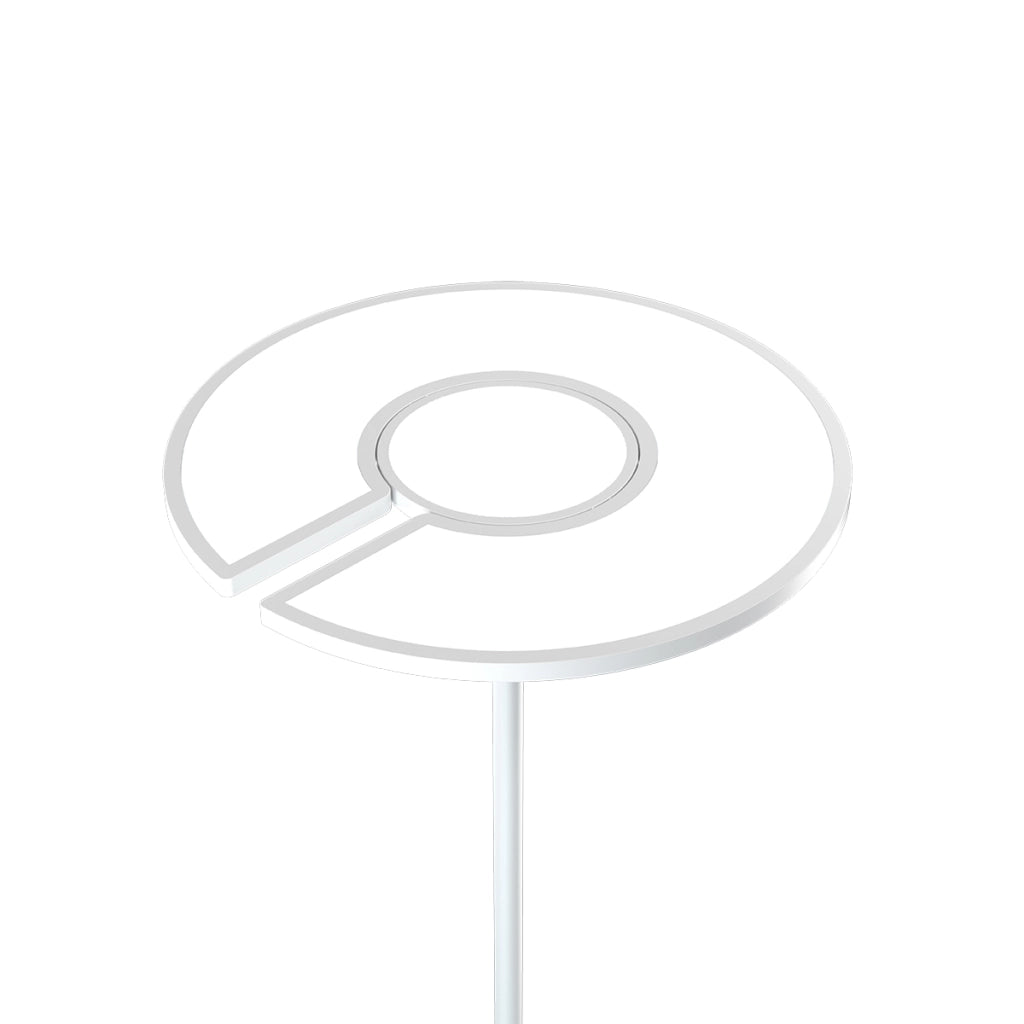 Lampada da terra moderna bianca LED RGB 48W Cento Italux