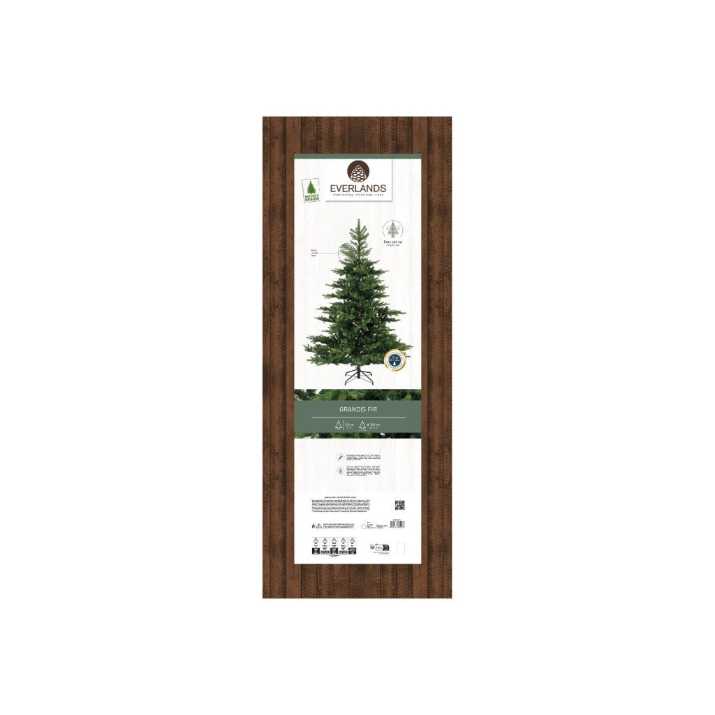 Albero Grandis Fir D162 H240cm verde
