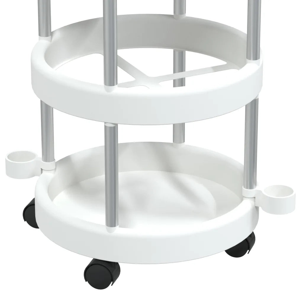 Carrello per la Pulizia con Cesti di Stoccaggio in Alluminio cod mxl 59148
