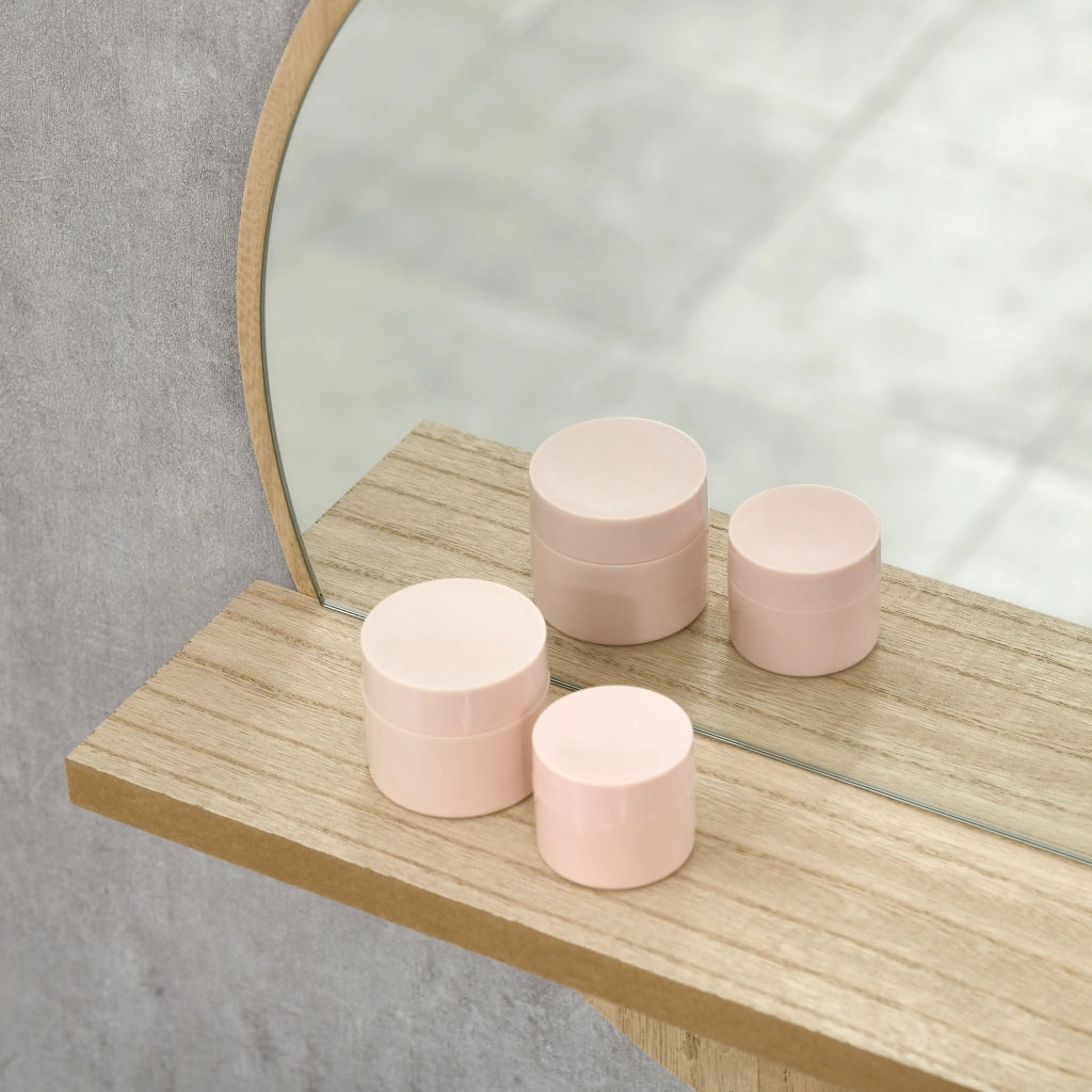 Specchio Bagno Rotondo con Ripiano ¨C Xylo ¨C Truciolato Bianco, ?45x10 cm