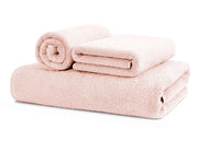 Asciugamani Salvietta Bagno In Morbida Spugna Modello Sophie Colore Rosa - Ospite - Rosa