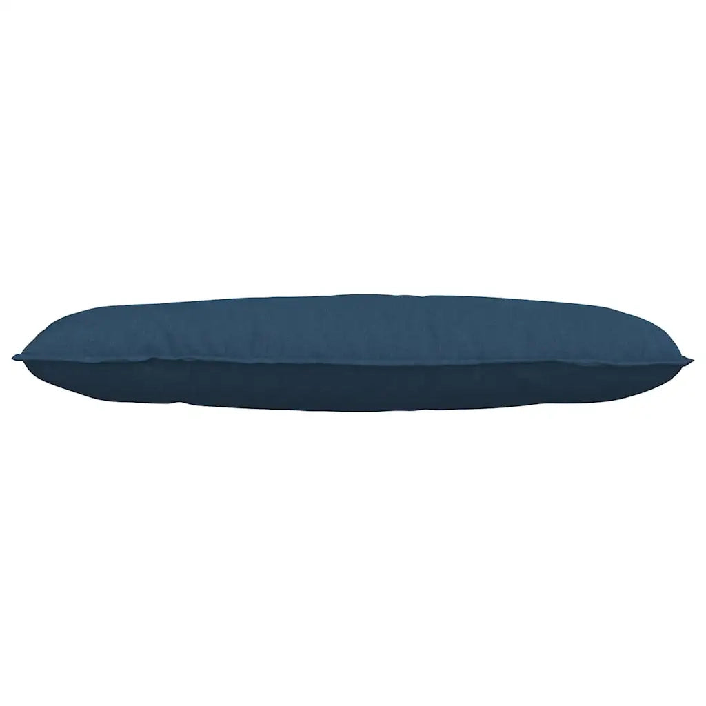 Cuscino per Schiena Blu 120 x 19 x 50 cm Tessuto 42014795
