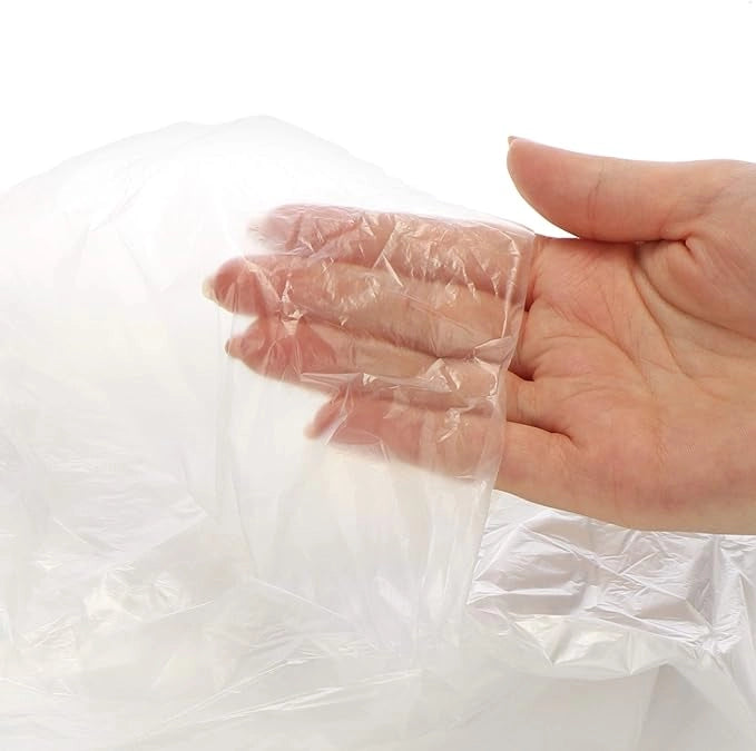 FOGLIA DI POLIETILENE IN MINI ROTOLO  H. 4 mt - 10 ml (Piegata H. 35 cm)