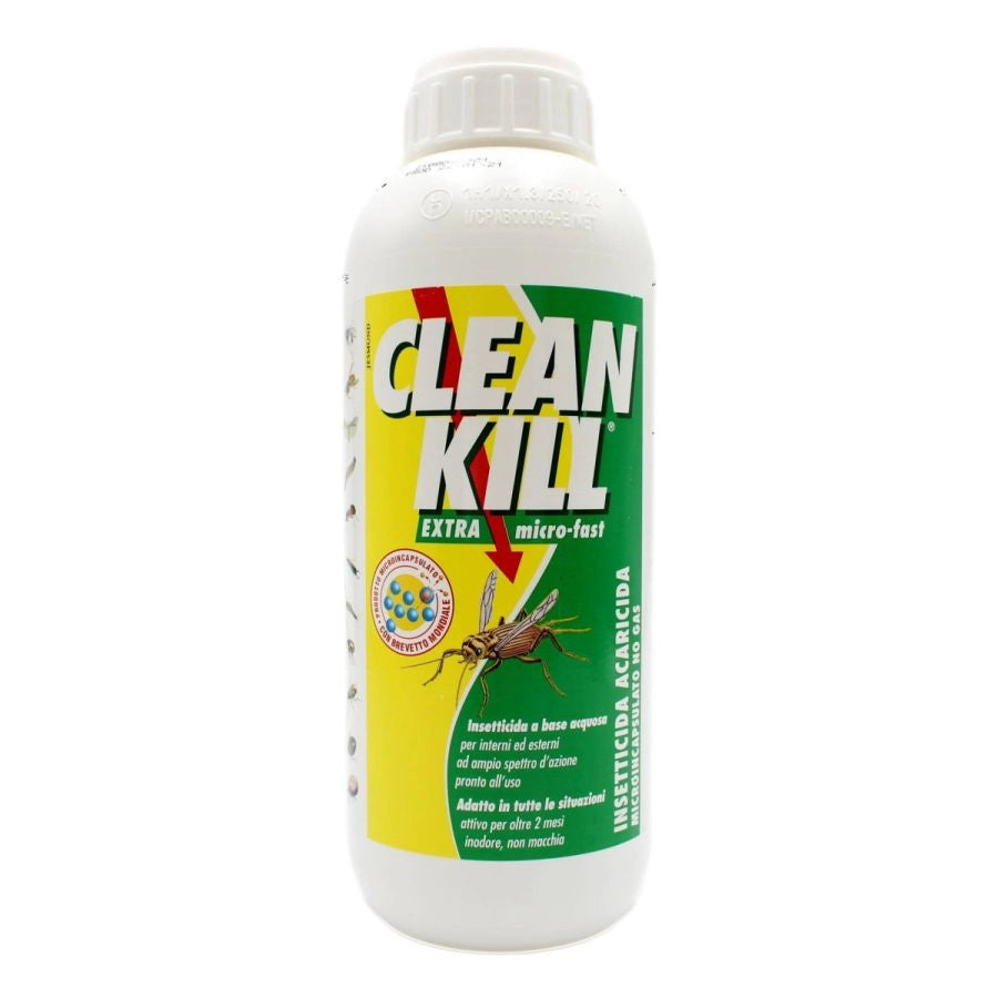 INSETTICIDA CLEAN KILL EXTRA MICRO FAST 1000 ML PRONTO ALL USO PER INTERNI ED EO
