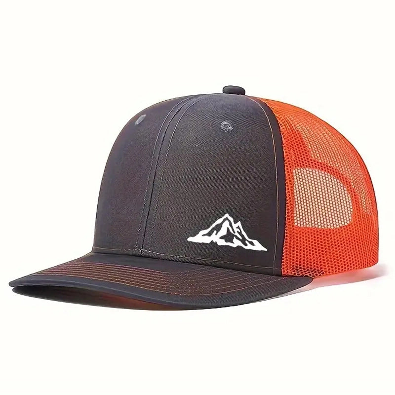 Cappellino da baseball Richardson grigio arancione
