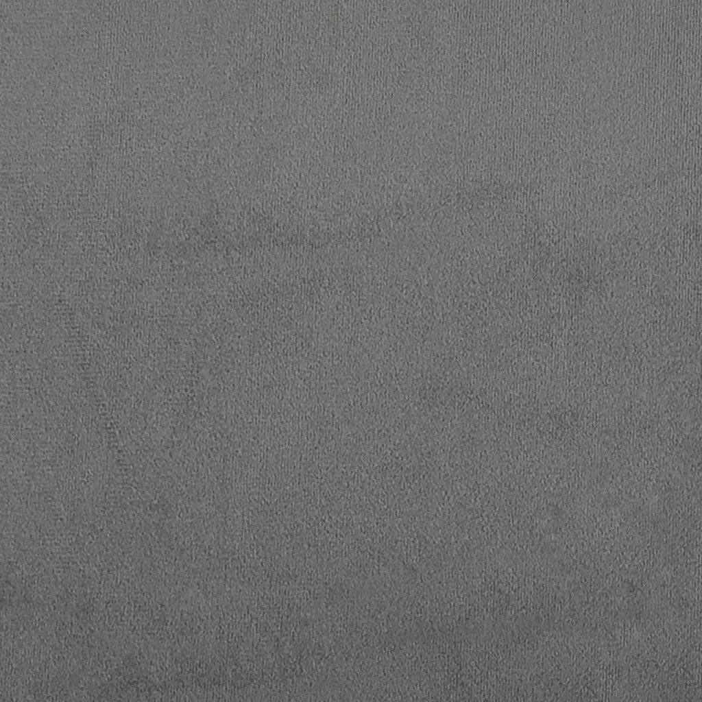 Set Divani 2 pz con Cuscini Grigio Scuro in Tessuto Microfibra
