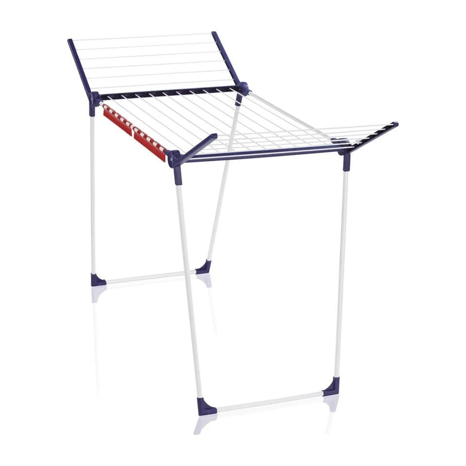 Leifheit Pegasus 180 Classic - Stendibiancheria da pavimento blu e bianco