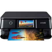 Epson expression photo xp-8700 stampante multifunzione fotografica a4, wi-fi direct, display lcd 10,9 cm, stampa cd/dvd, app smart panel, 3 mesi di inchiostro incluso con readyprint - C11CK46402