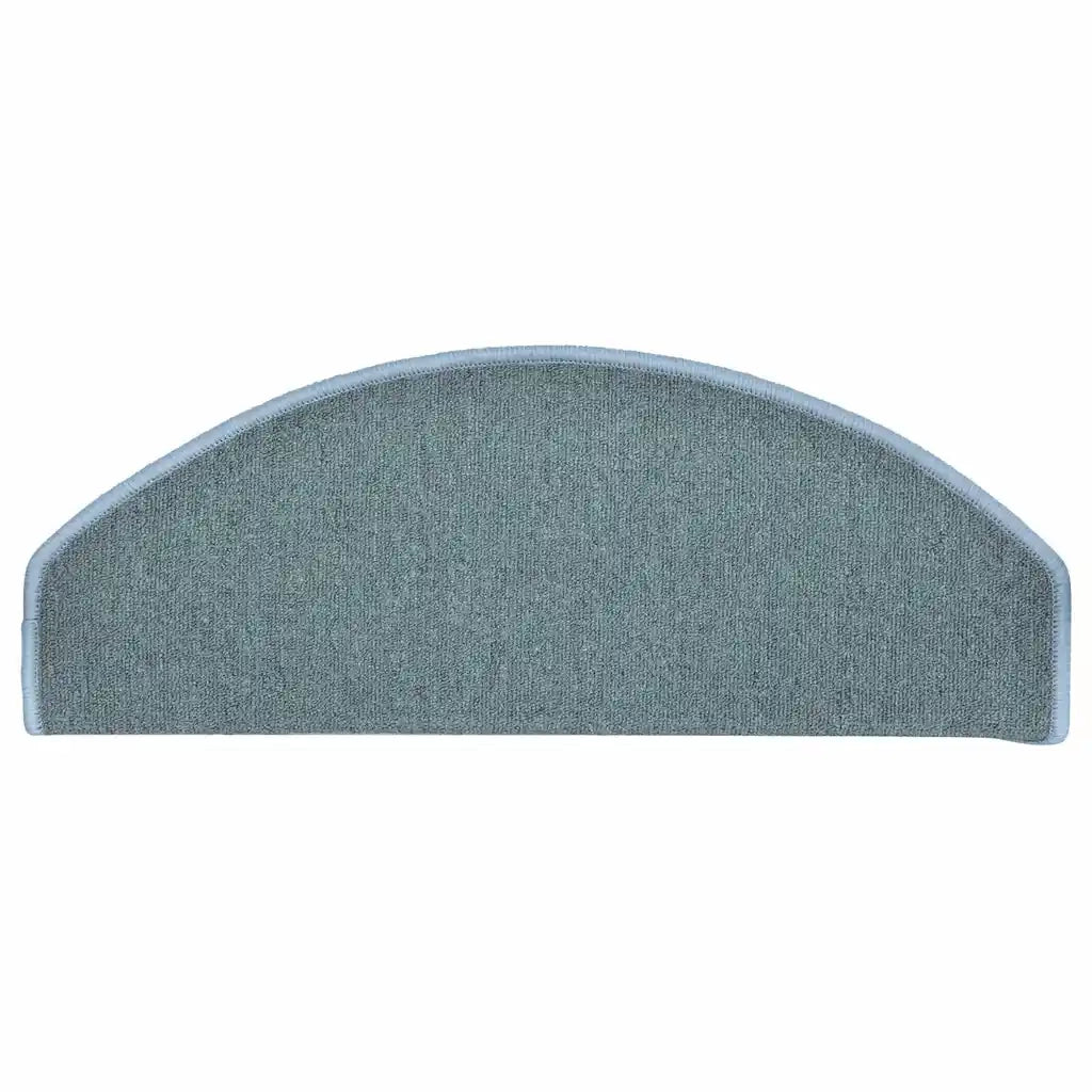 Tappetini per scale 30 pz 65x24x4 cm Blu mare Semicircolari Grandi 3365758