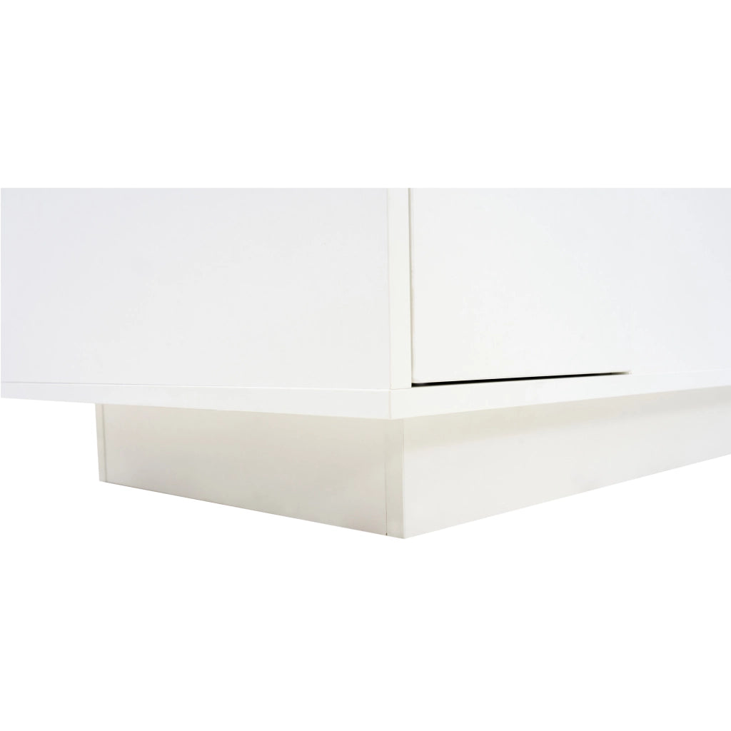 TAVOLO DA CAFFÈ Sollevabile 100x50x55,5 cm Bianco e Legno con 2 ante