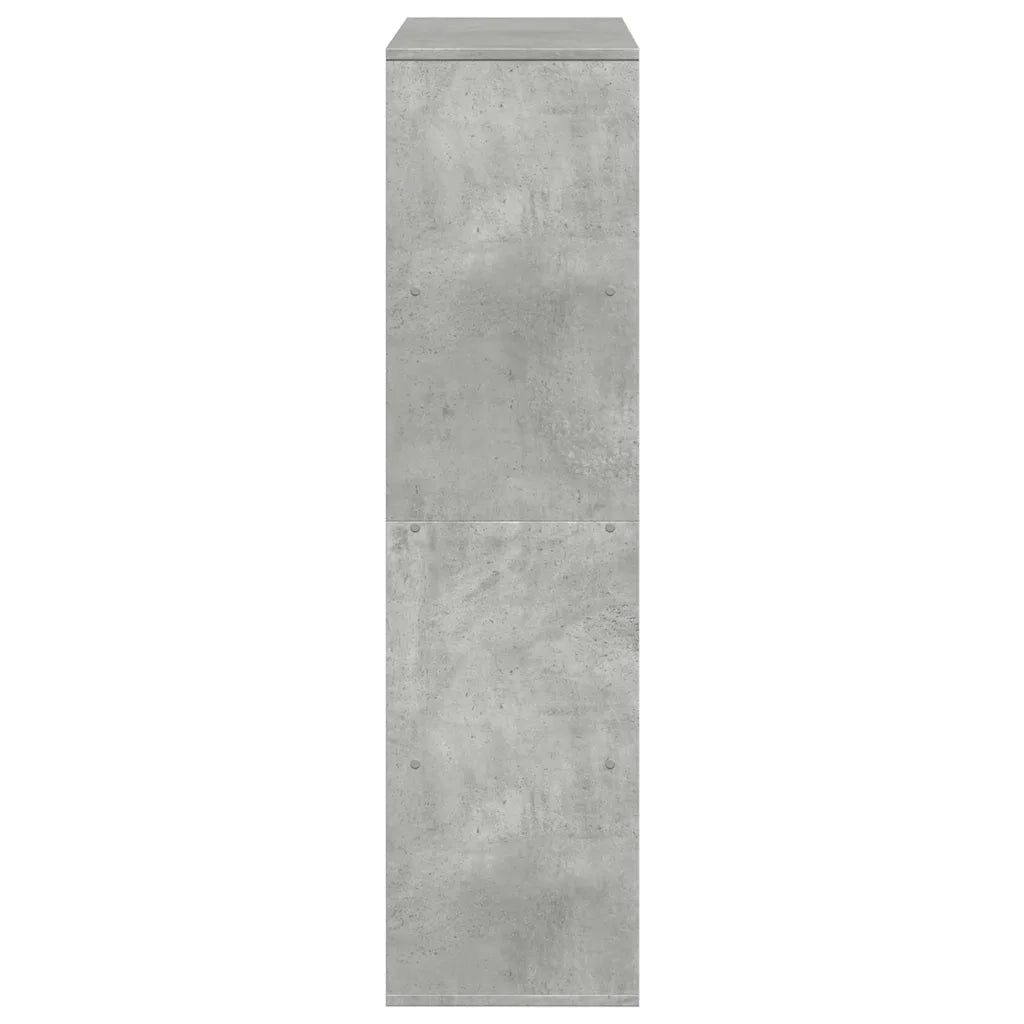 Divisorio Stanza Grigio Cemento 100x33x125,5 cm in Truciolato 3309486