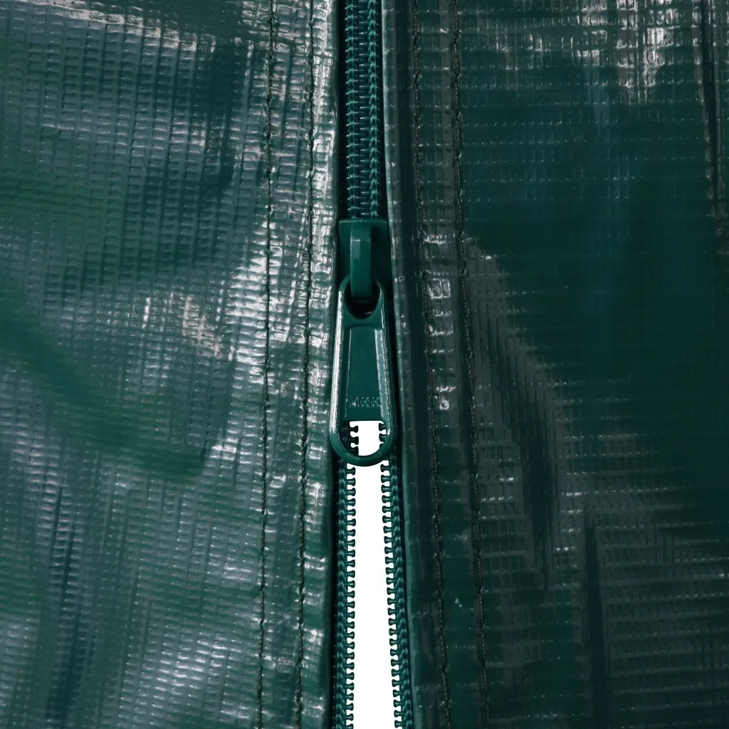 Tenda Garage in PVC 2,4x3,6 m Verde 3056432