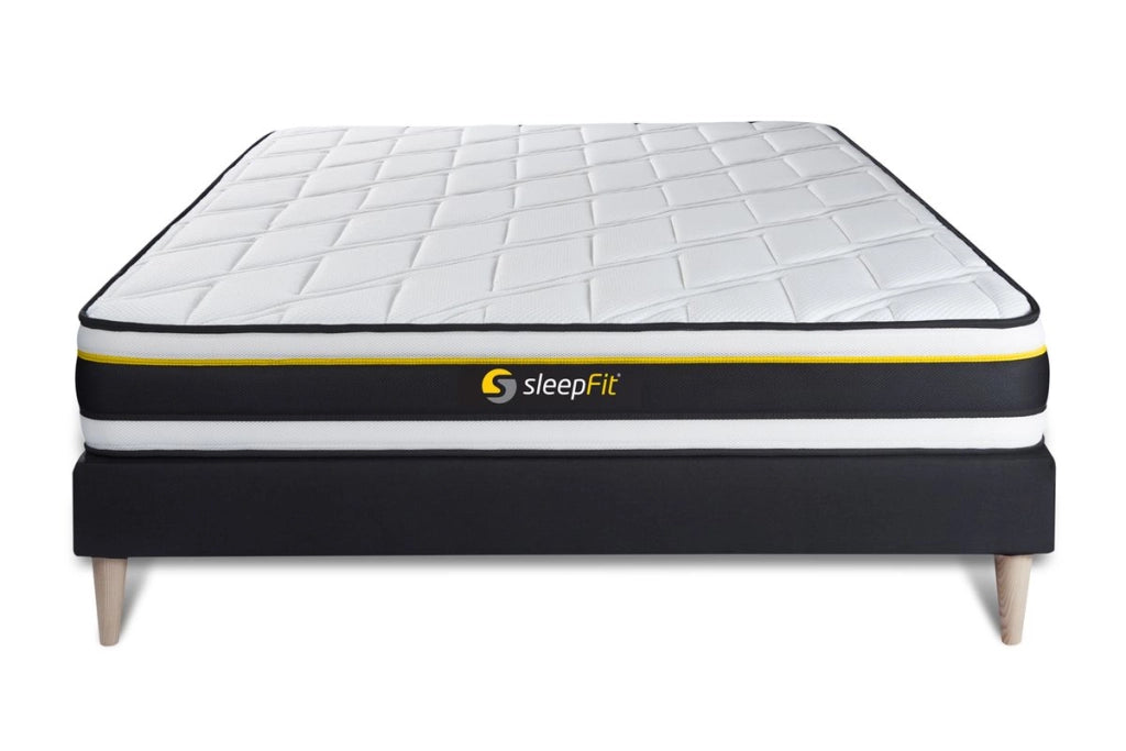 Kit rete e materasso SOFT 120x190cm - Foam HD - Molto rigido