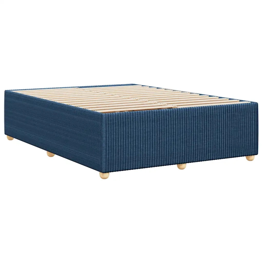 Giroletto senza Materasso Blu 140x190 cm in Tessuto