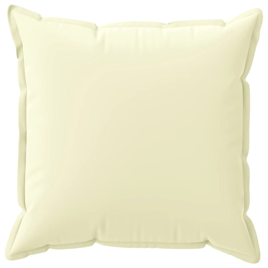 Federa 6 pcs HOUTEN Crema 55 x 55 cm Poliestere 920496