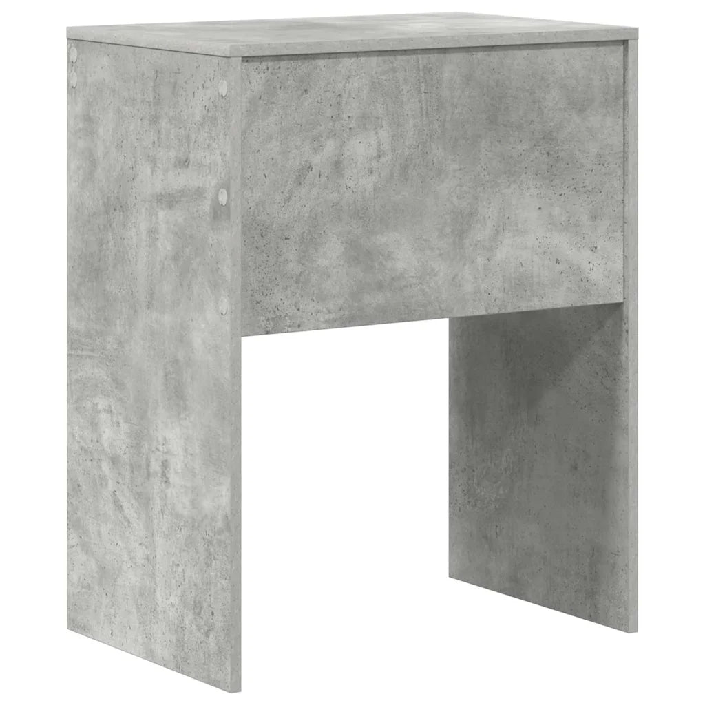 Scrivania | Tavolo da Ufficio Grigio cemento 60 x 40 x 76 cm