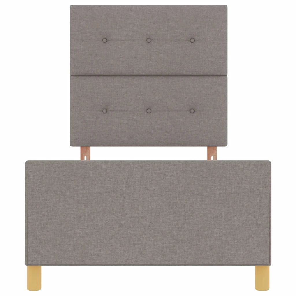Struttura del letto con testiera Talpa 80 x 200 cm Tessuto
