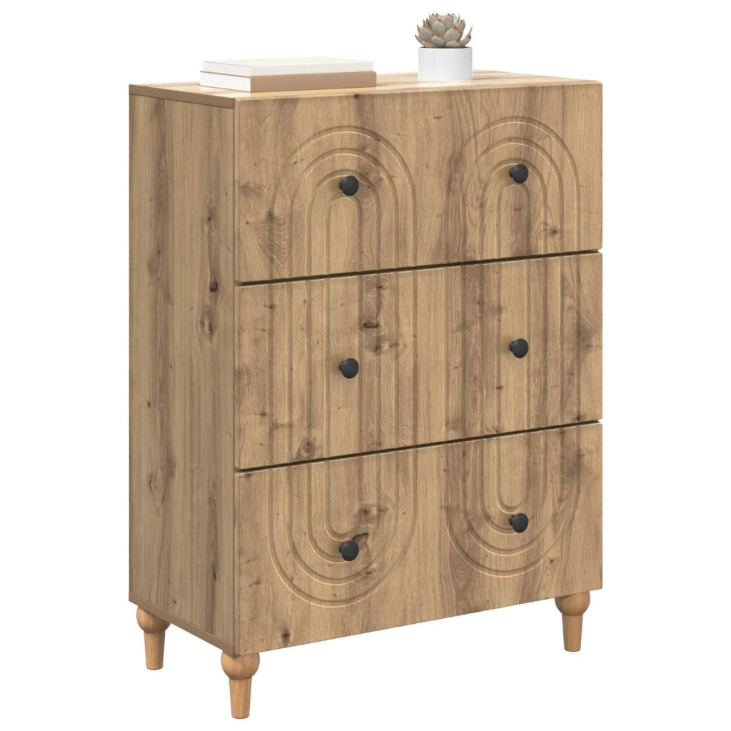 Mobile con Cassetti Rovere Artigianale 66 x 34,5 x 90 cm 894154
