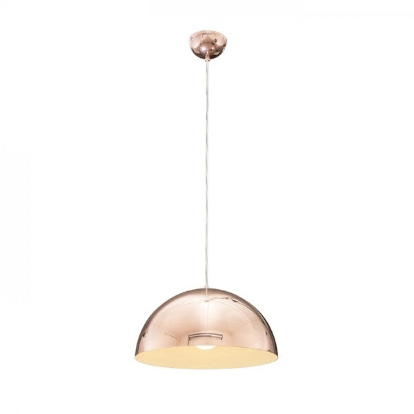 Lampadario MONROE 30 a sospensione rame 230V E27 42W