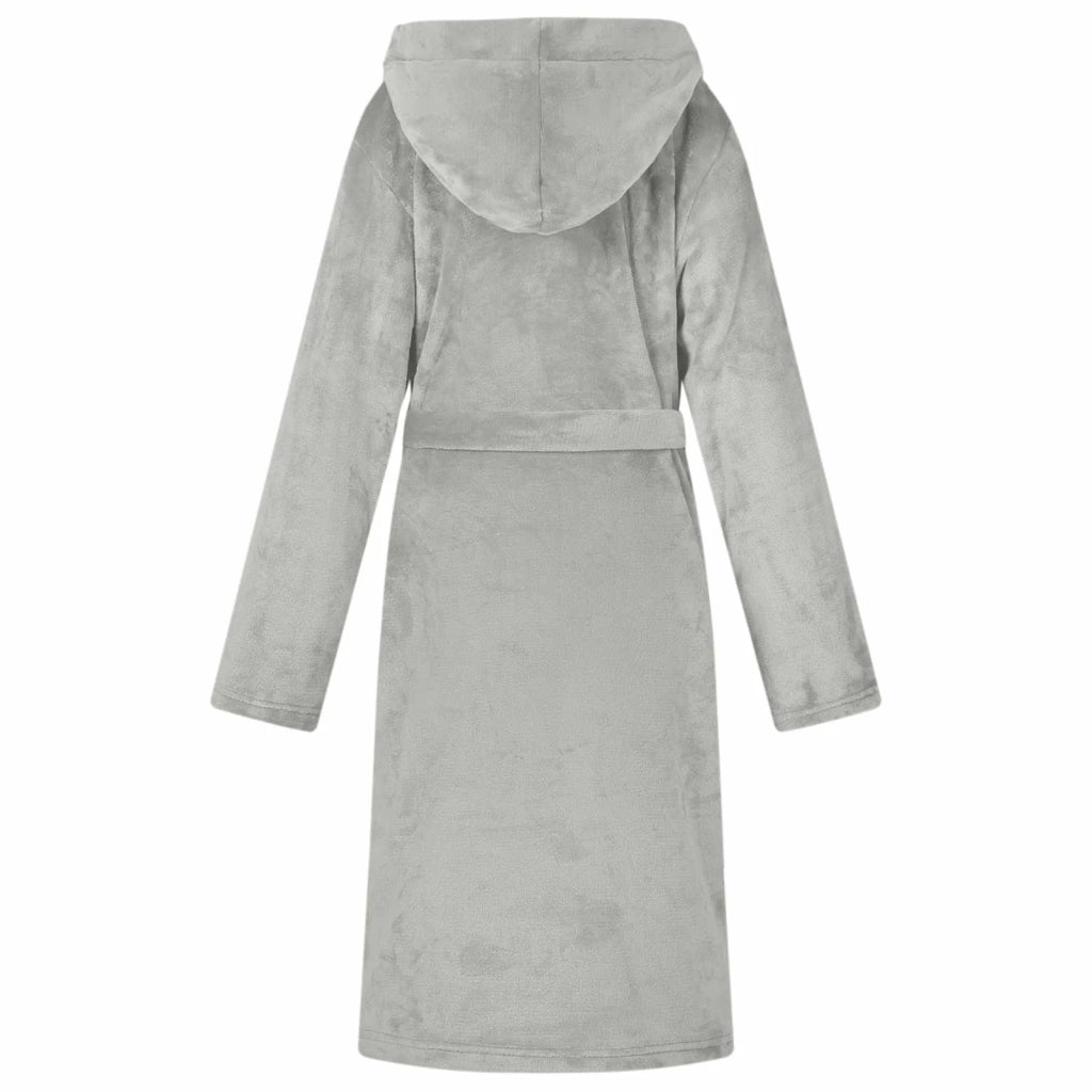 Accappatoio con Cappuccio Grigio xl Flanella CFW9052438