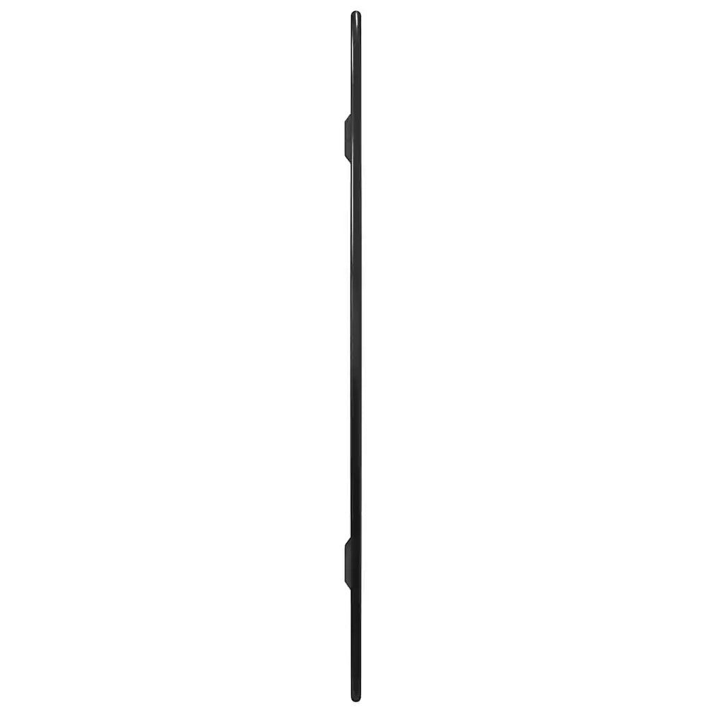 Specchio da Parete Nero 50x40 cm 348252