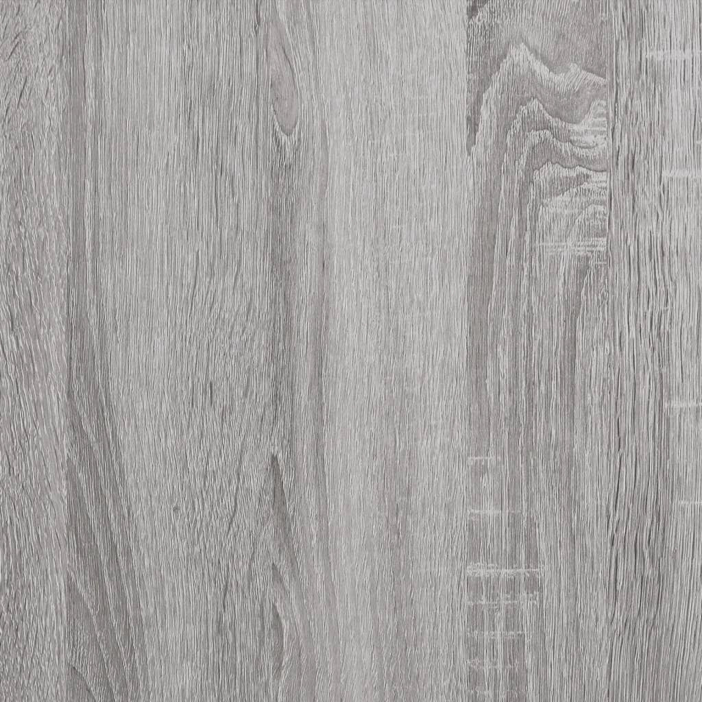 Scrivania angolare Sonoma postazione di lavoro per computer scrivania da studio 200 x 50 x 76 cm legno ingegnerizzato grigio 02_0023696